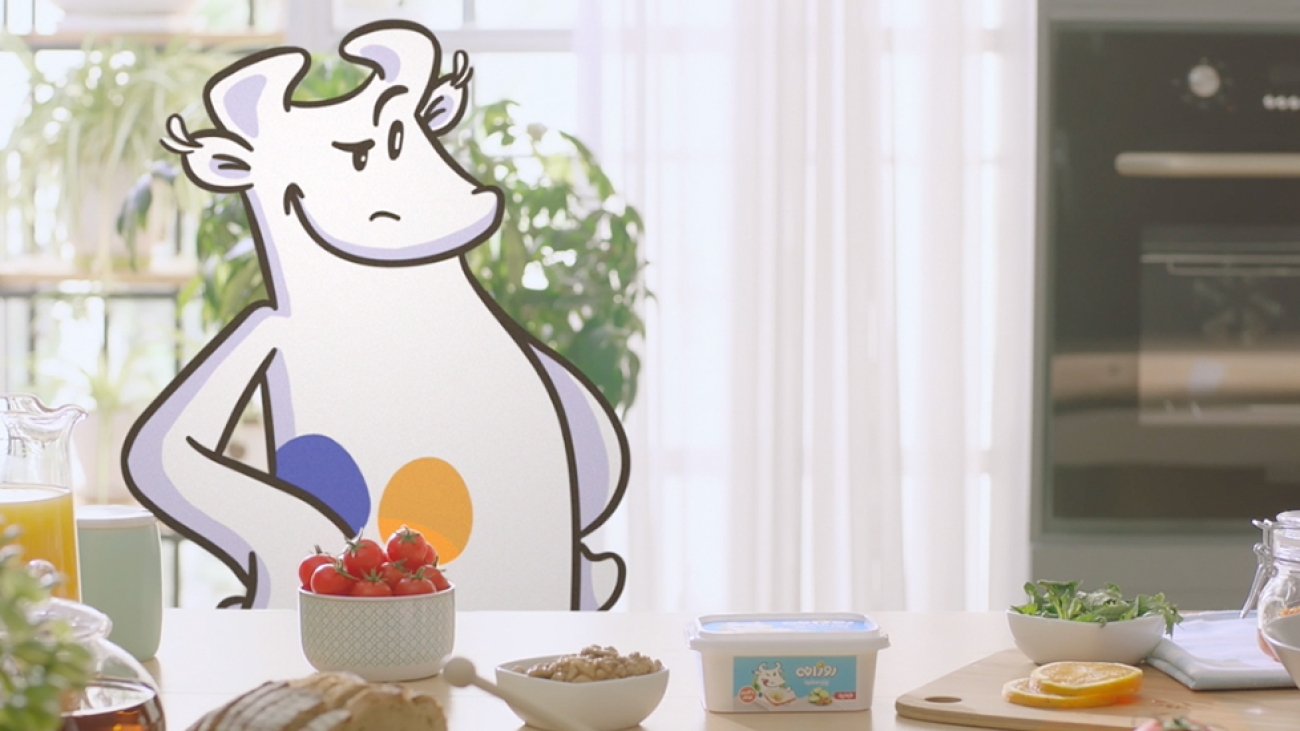 آگهی تلویزیونی پنیر سفید روزانه